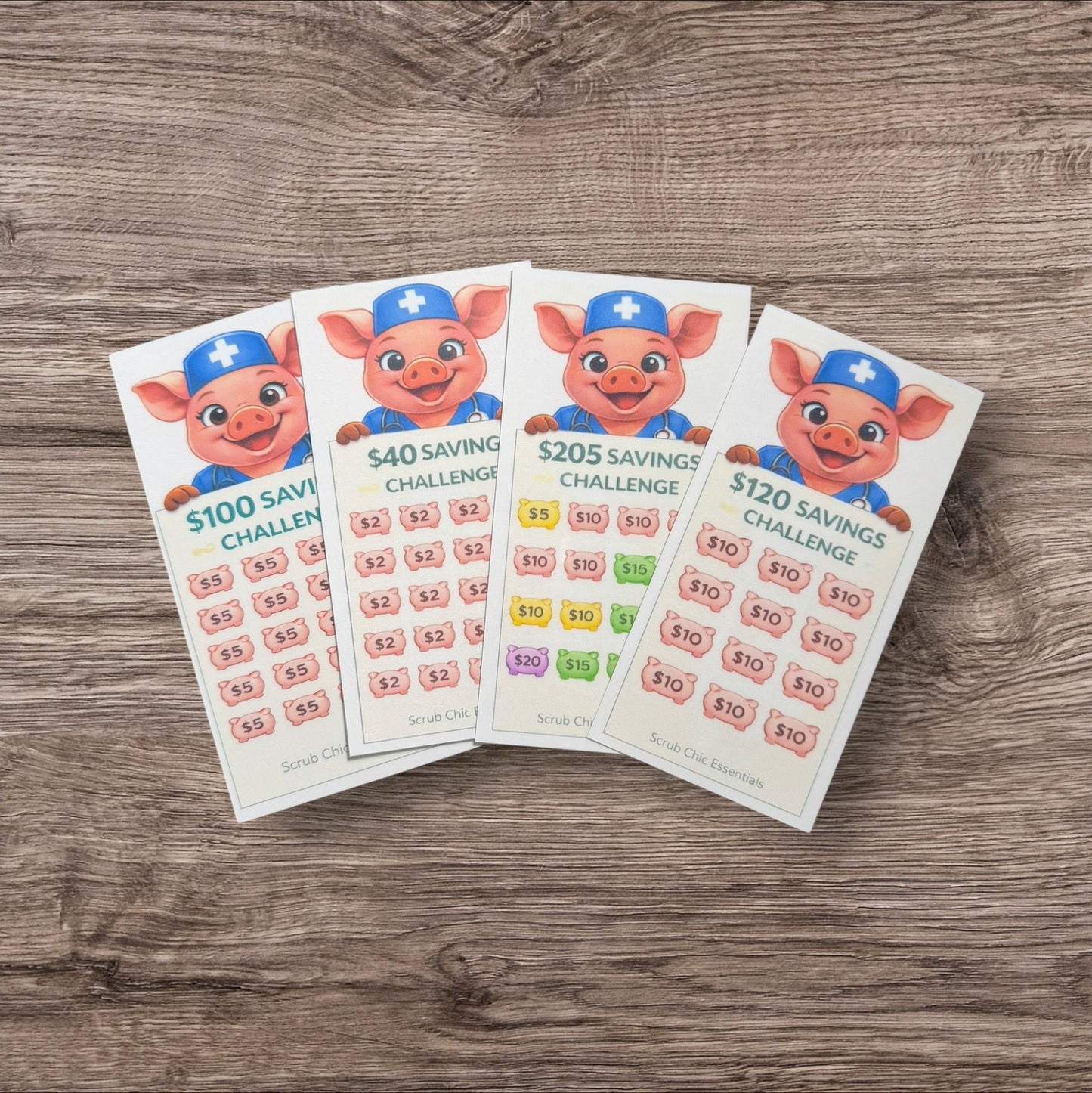 HEALTHCARE PIGGY MINI SAVINGS CHALLENGE