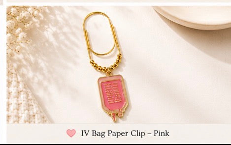 IV BAG PAPER CLIP
