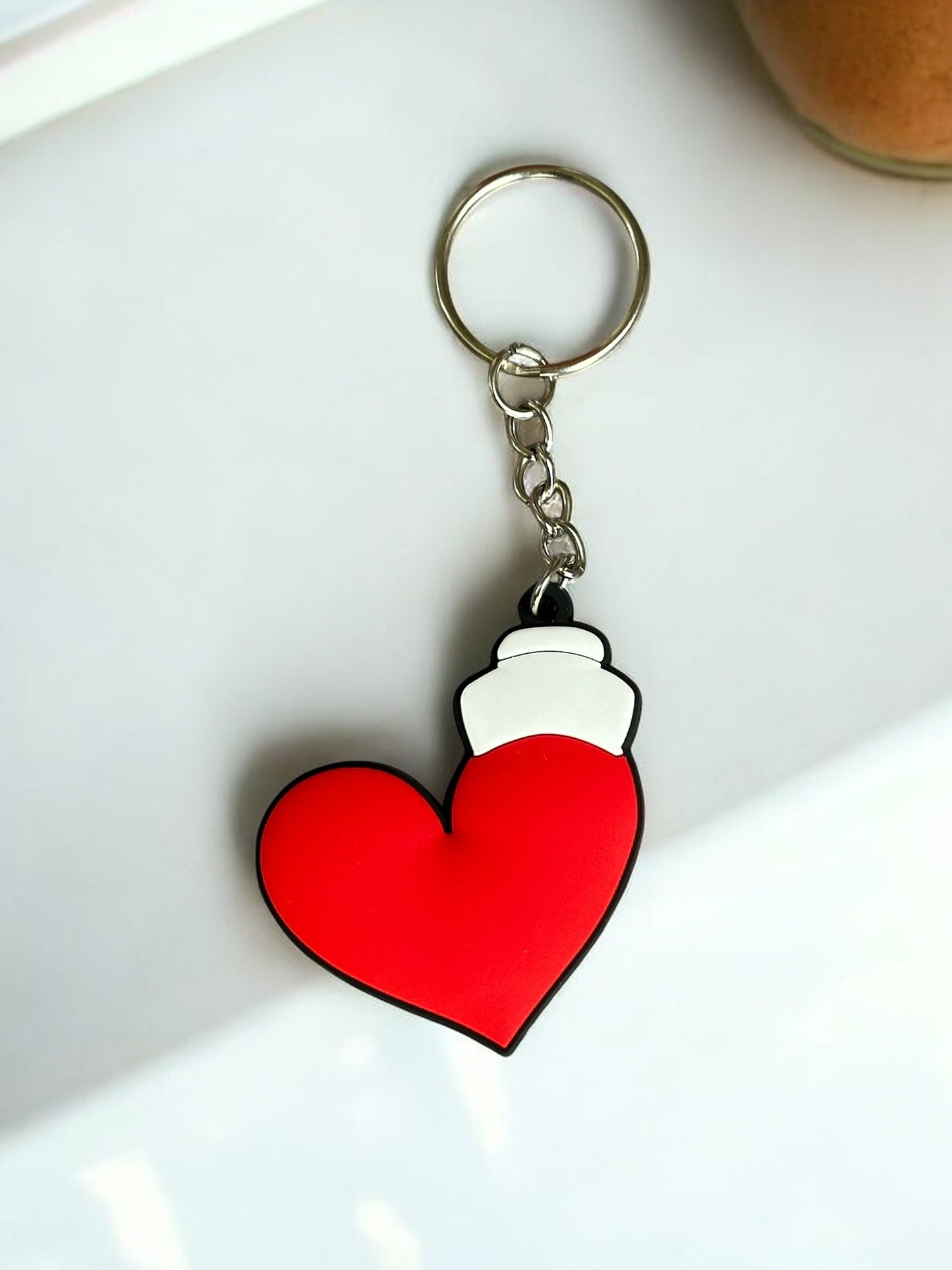 NURSING HEART KEYCHAIN