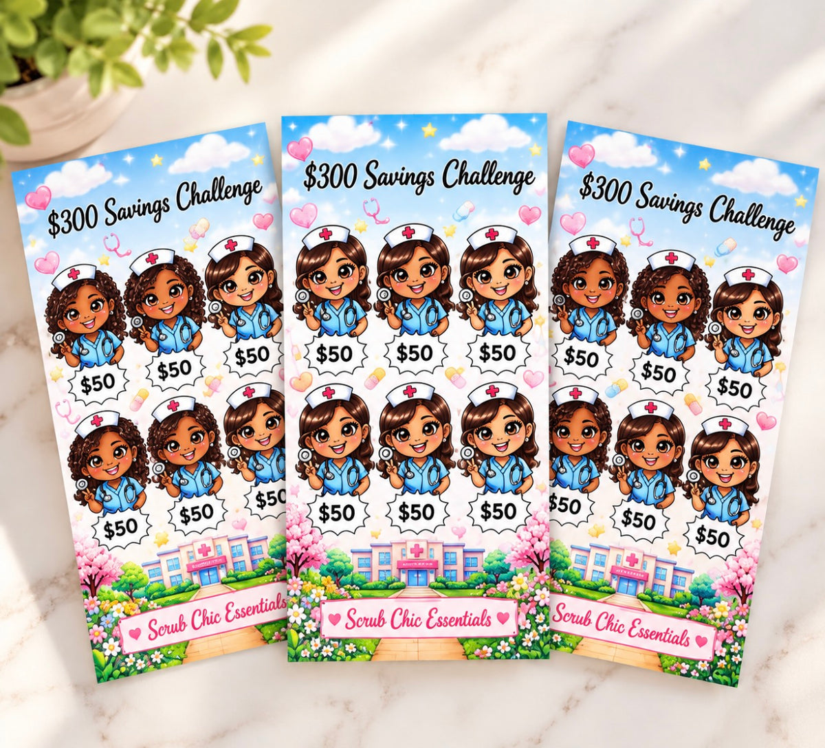 NURSE SAVINGS CHALLENGE-$300