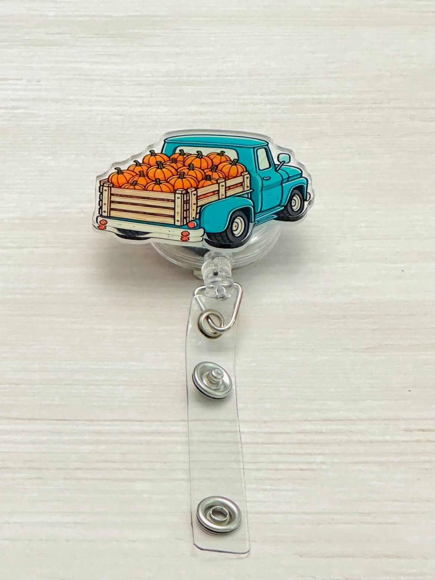 FALL TRUCK BADGE REEL