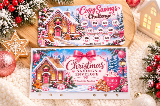 CHRISTMAS SAVINGS CHALLENGE SET