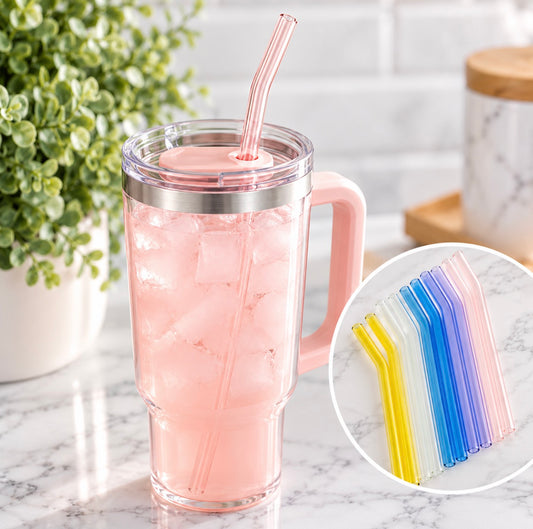 GLASS STRAWS