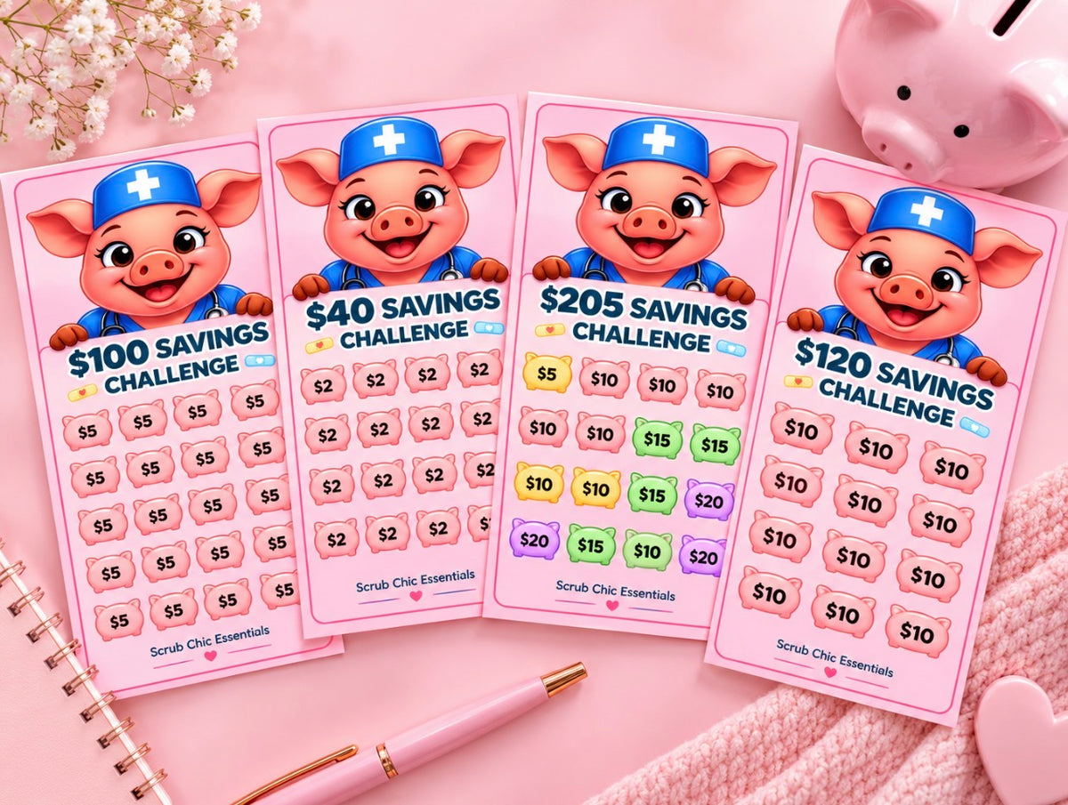 HEALTHCARE PIGGY MINI SAVINGS CHALLENGE