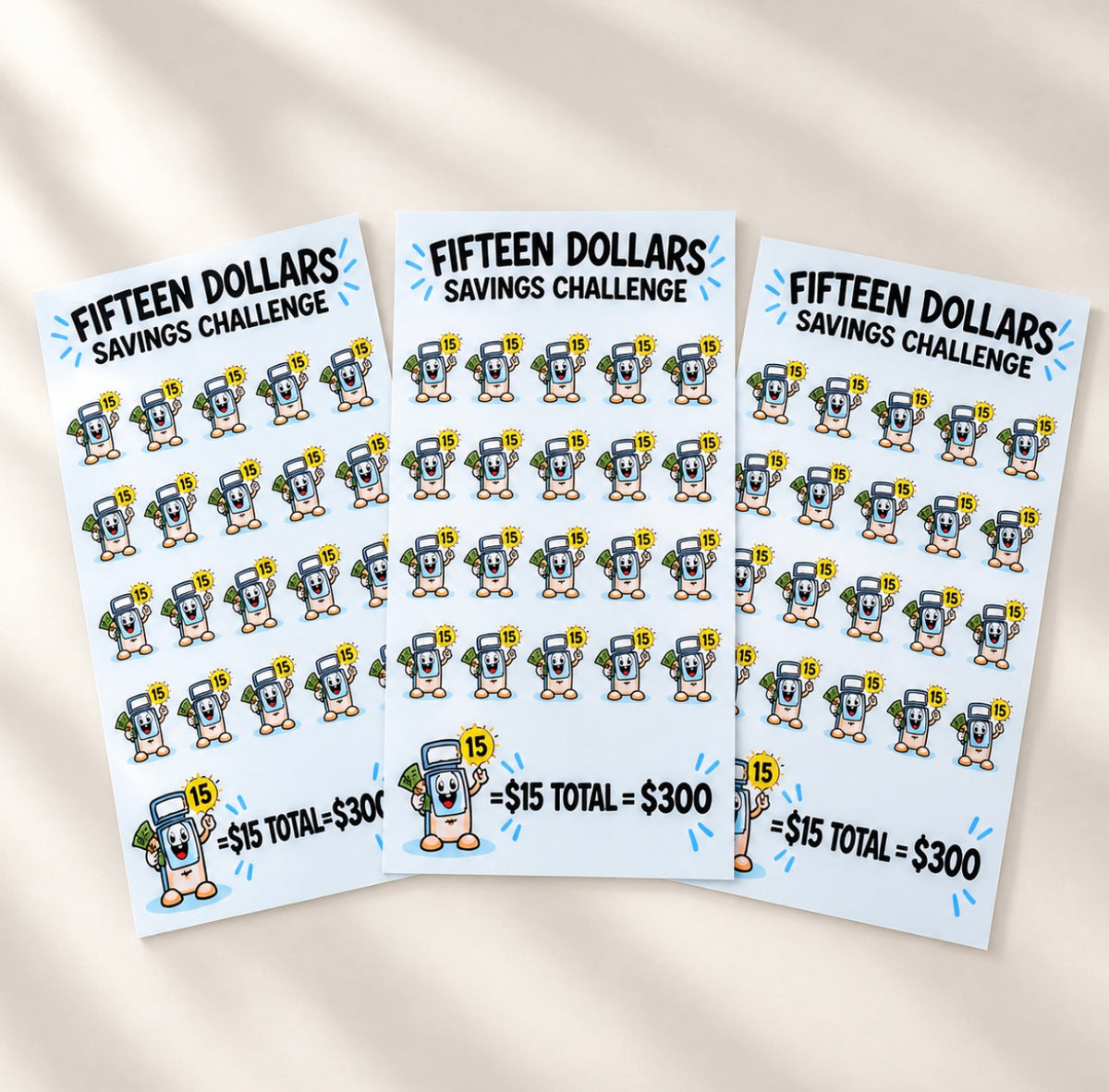 $15 VENTILATOR MINI SAVINGS CHALLENGE