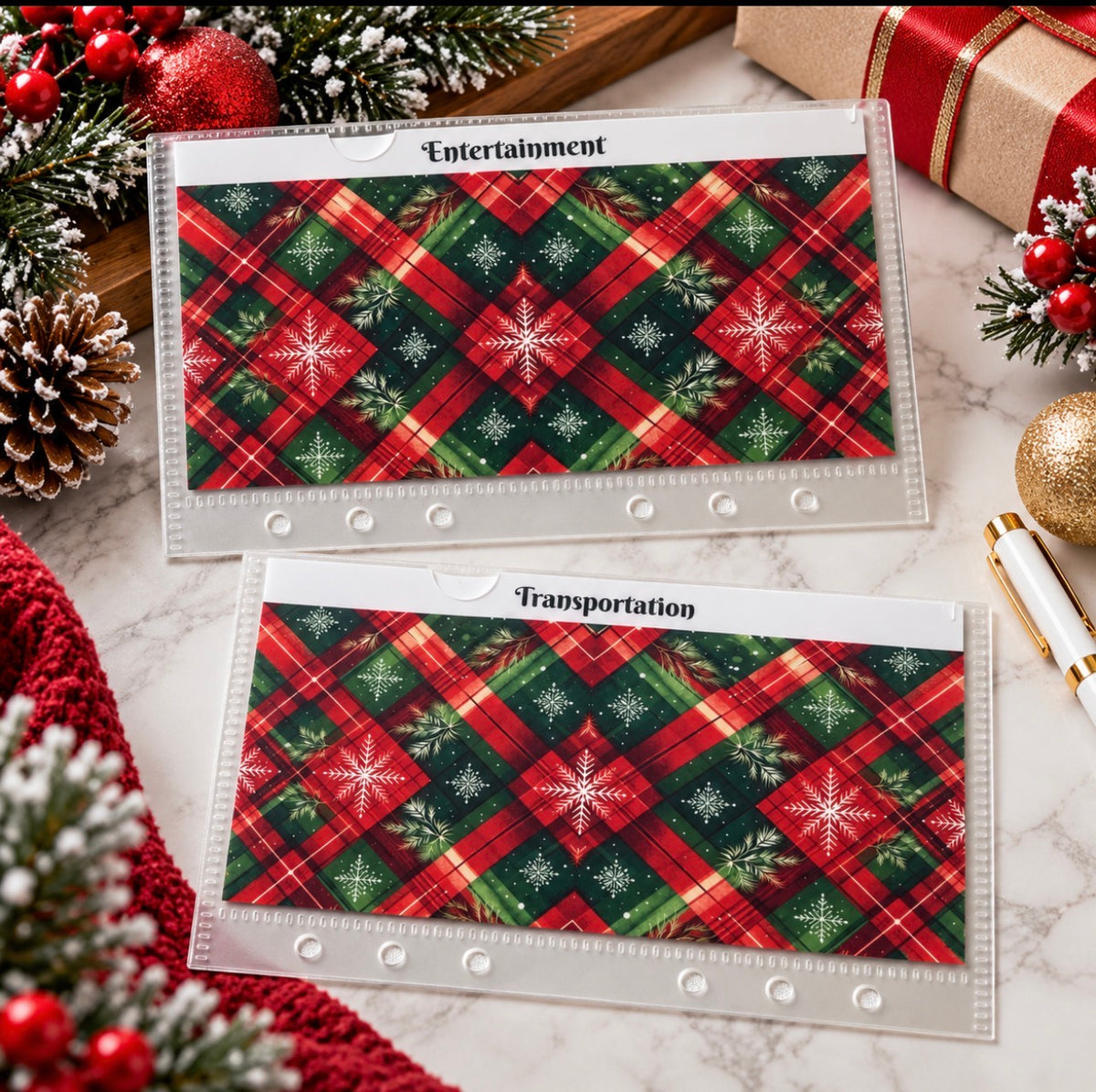 CHRISTMAS COZY PLAID