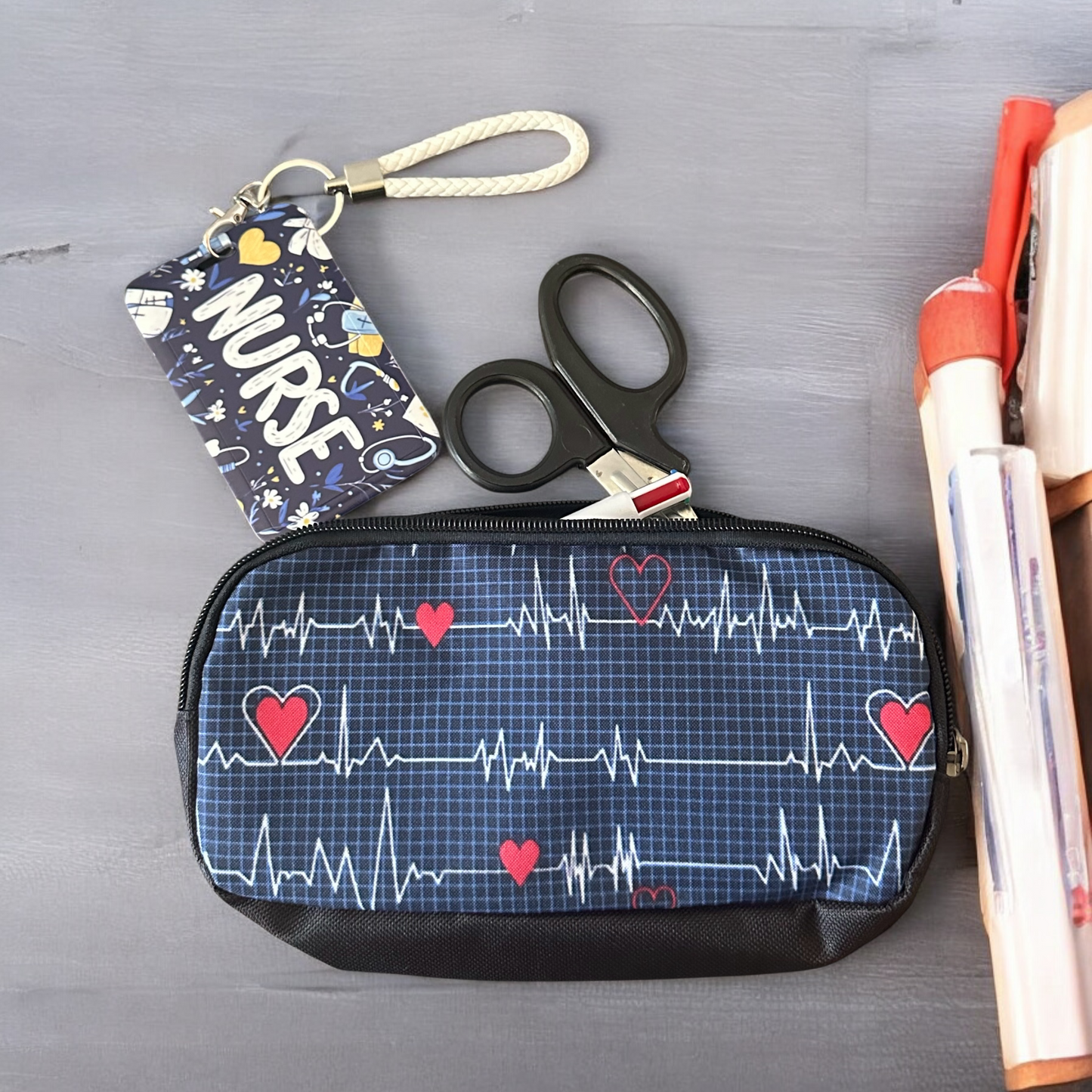 NURSE-THEMED PENCIL CASE