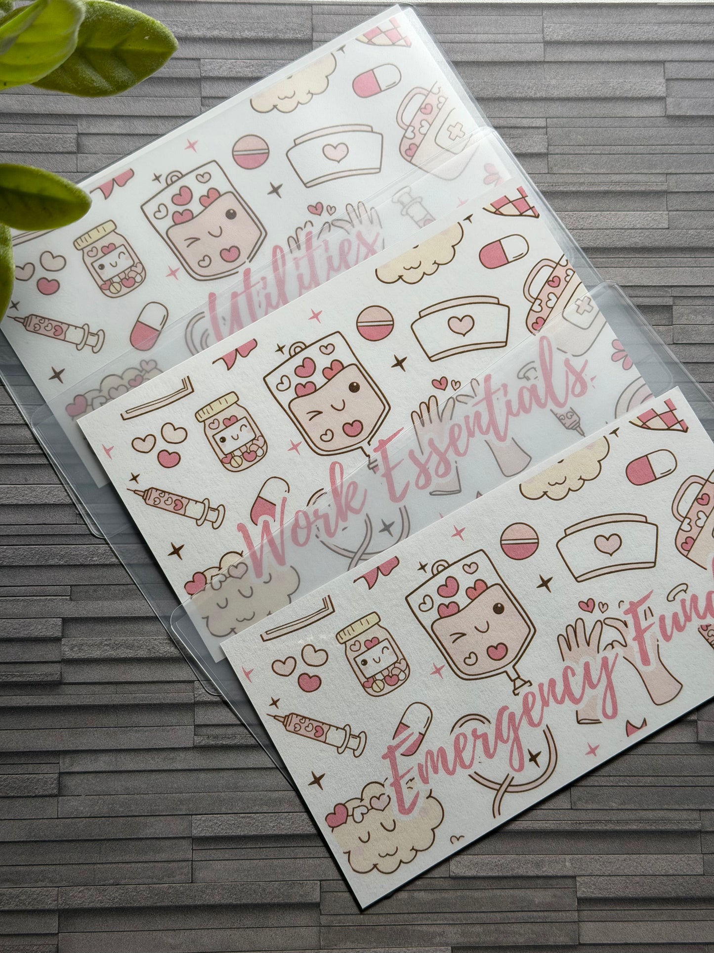 DECORATIVE CASH STUFFING ENVELOPE BUNDLE