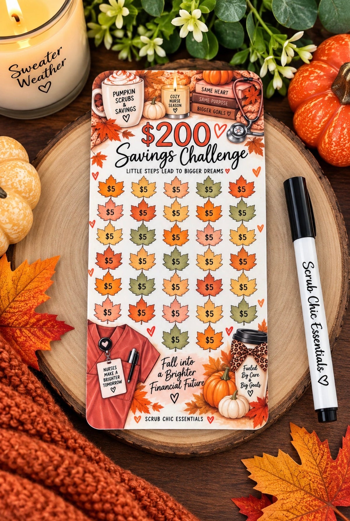 FALL SAVINGS CHALLENGE