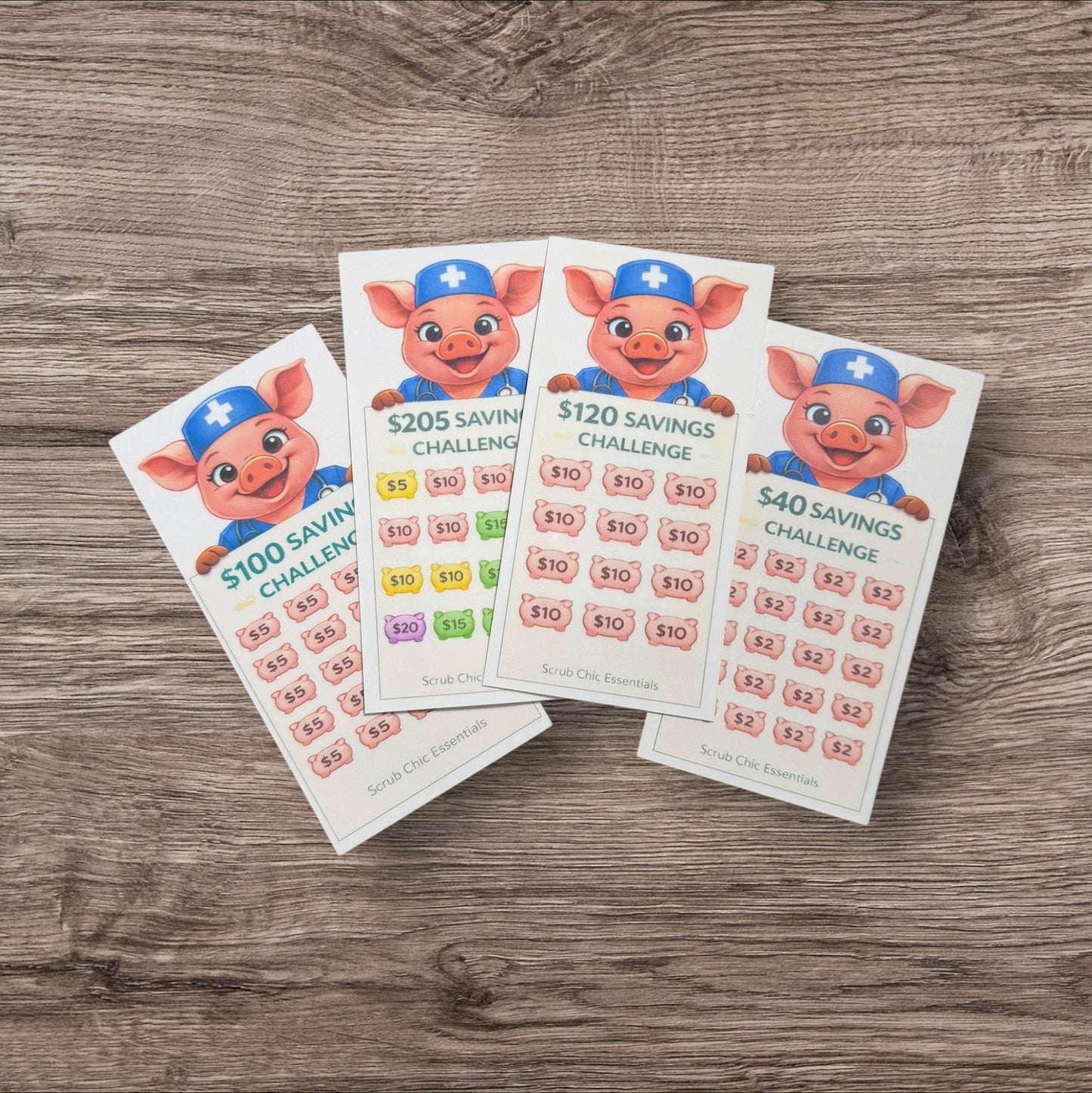 HEALTHCARE PIGGY MINI SAVINGS CHALLENGE