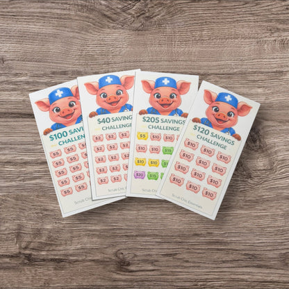 HEALTHCARE PIGGY MINI SAVINGS CHALLENGE