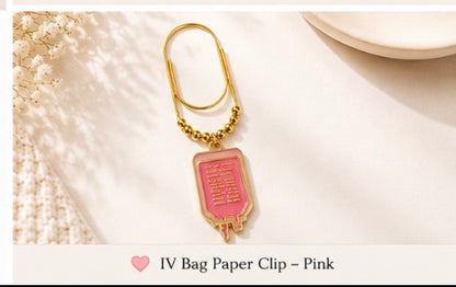IV BAG PAPER CLIP