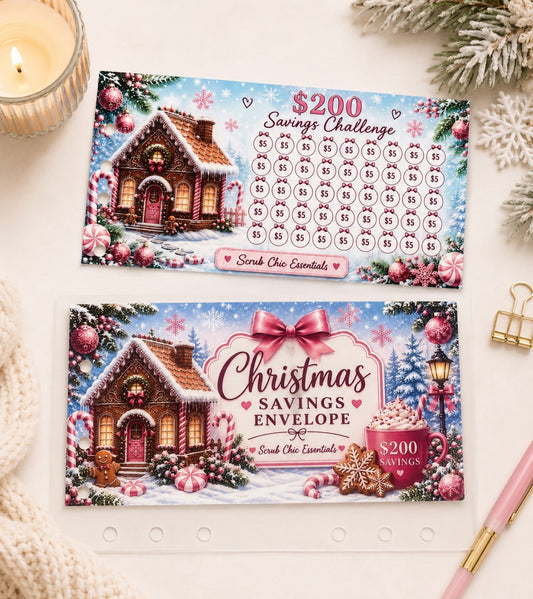 CHRISTMAS SAVINGS CHALLENGE SET