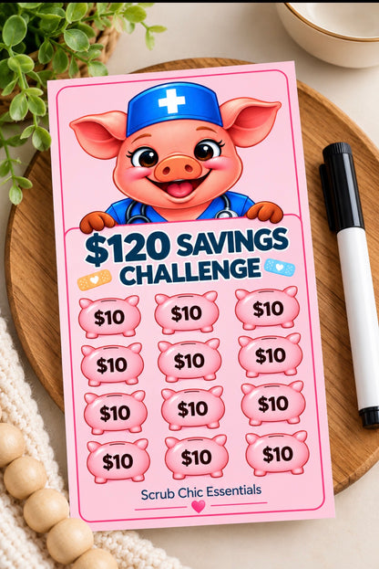 HEALTHCARE PIGGY MINI SAVINGS CHALLENGE