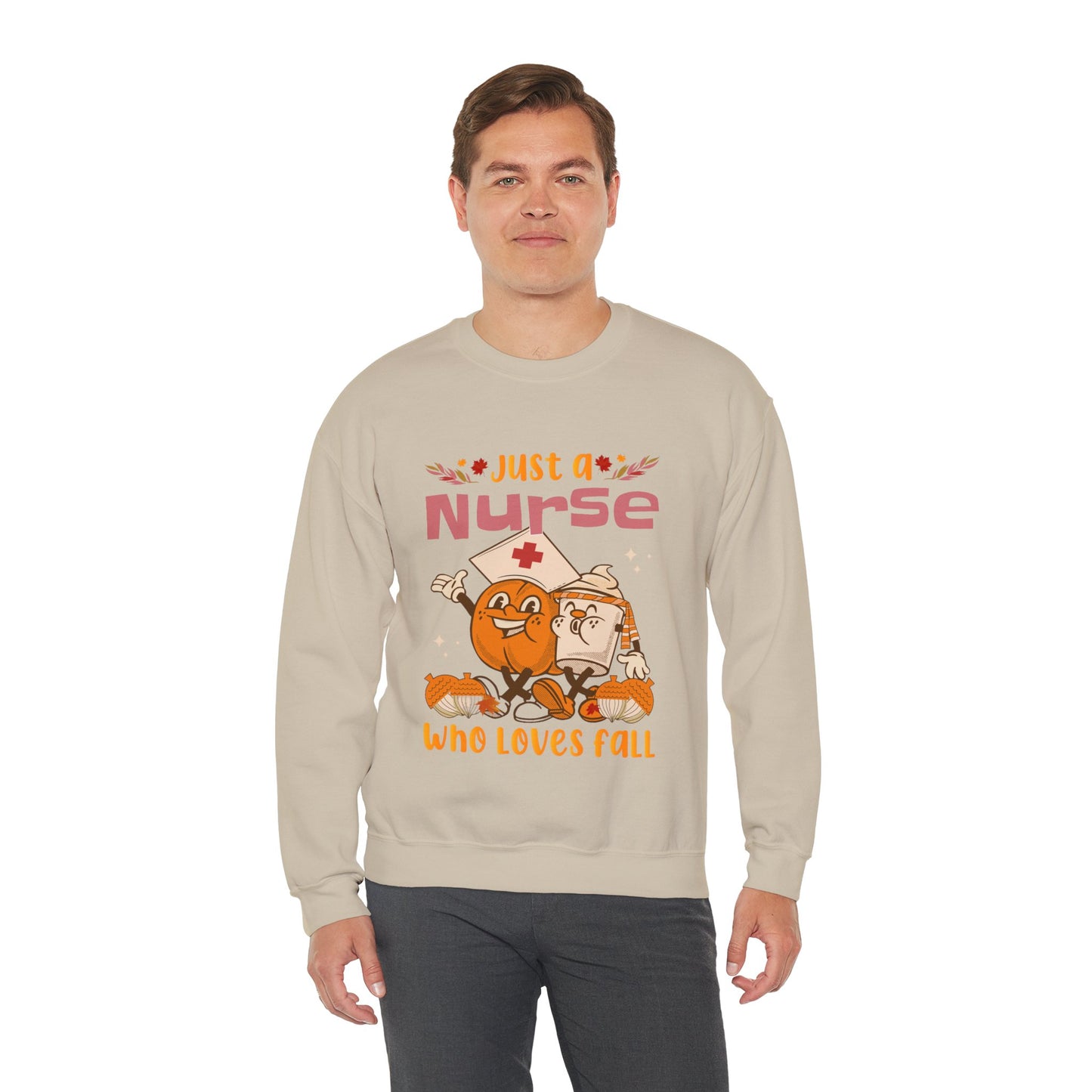 NURSES LOVE FALL SWEATSHIRT