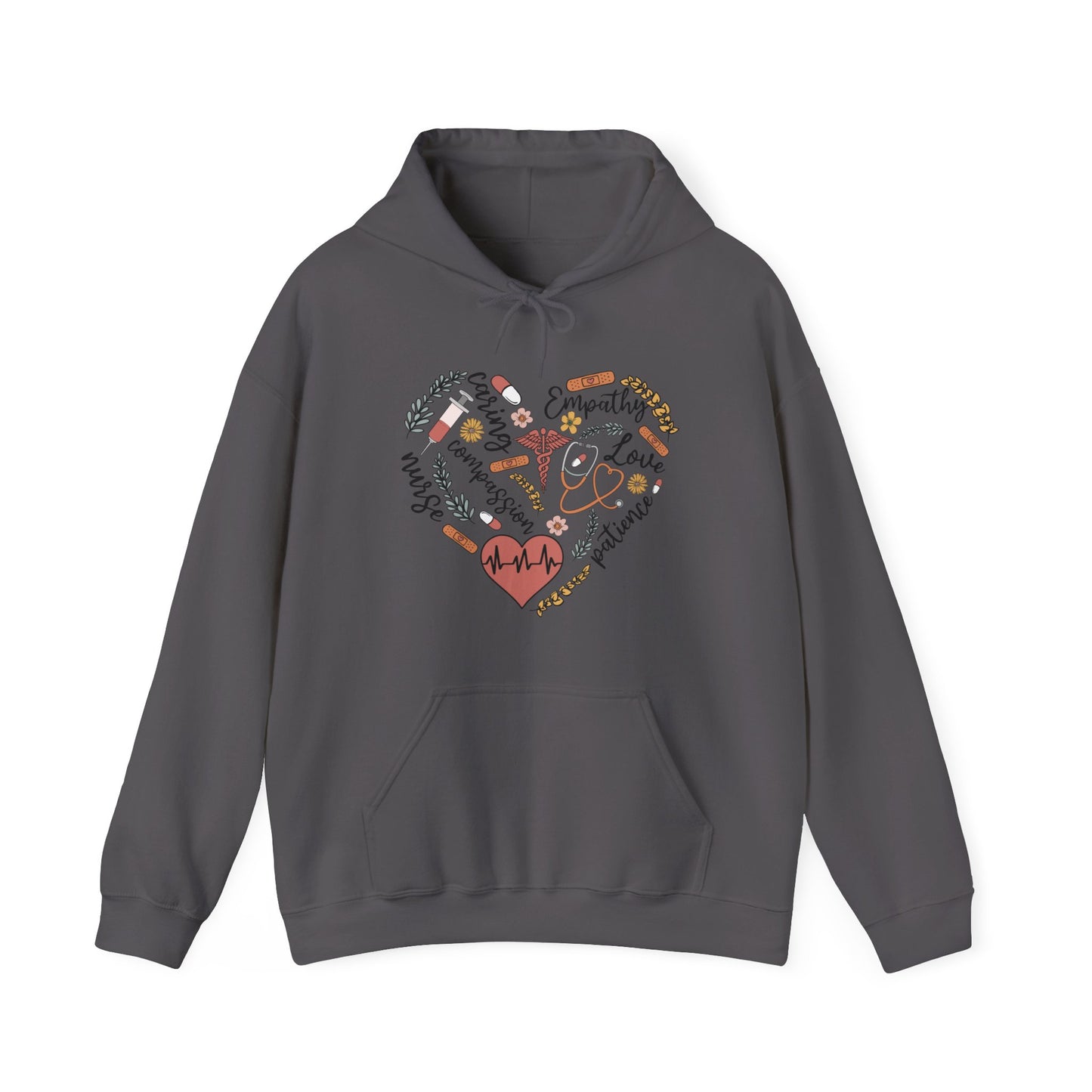 NURSING LOVE HOODED SWEATSHIRT