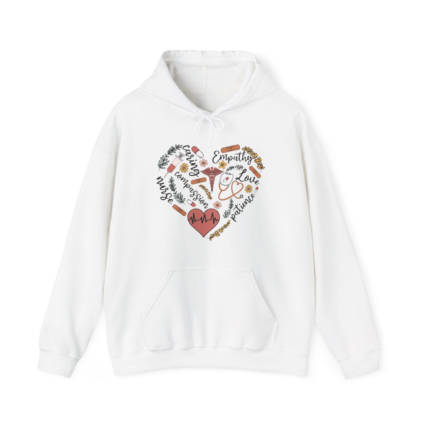 NURSING LOVE HOODED SWEATSHIRT