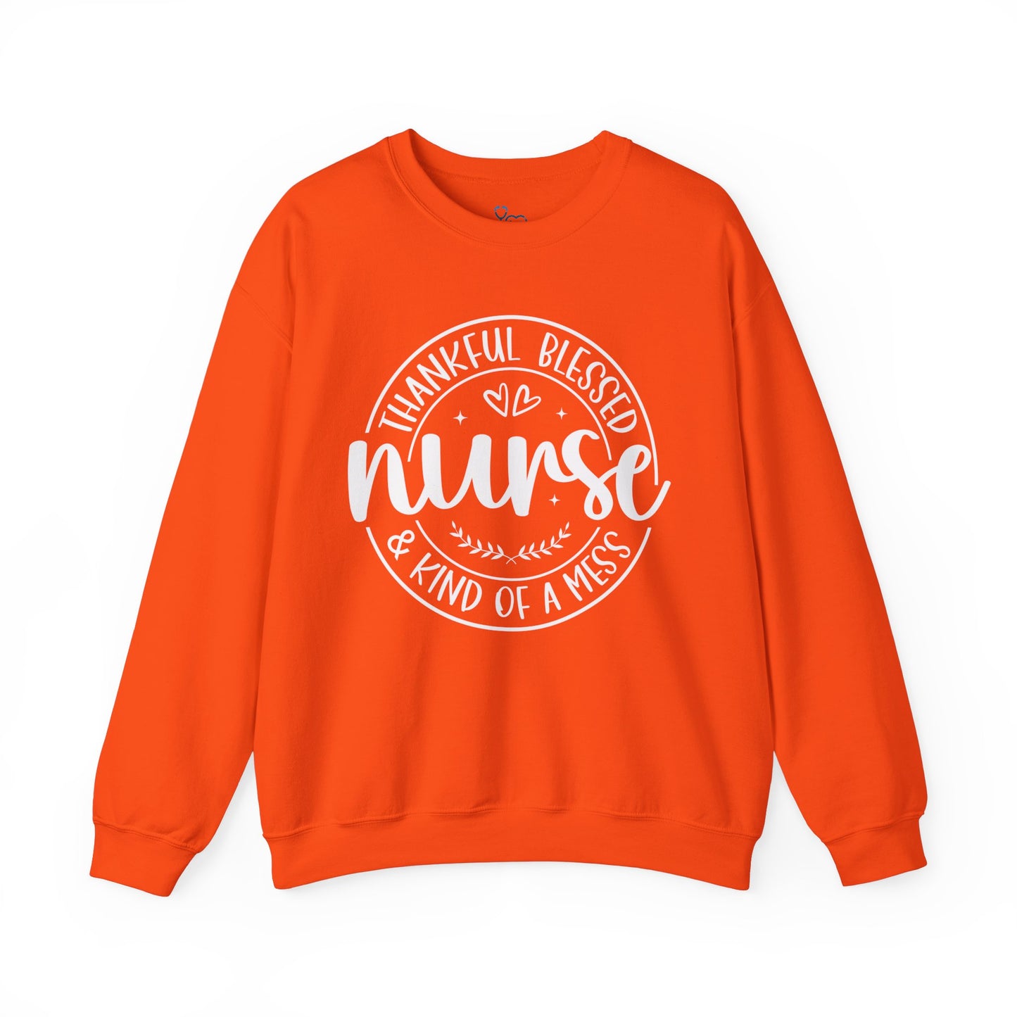 THANKFUL BLESSED NURSE-WHITE PRINT