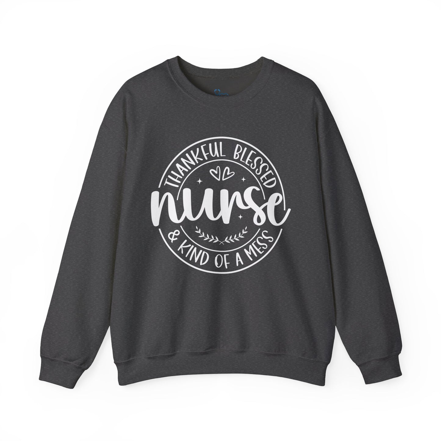 THANKFUL BLESSED NURSE-WHITE PRINT