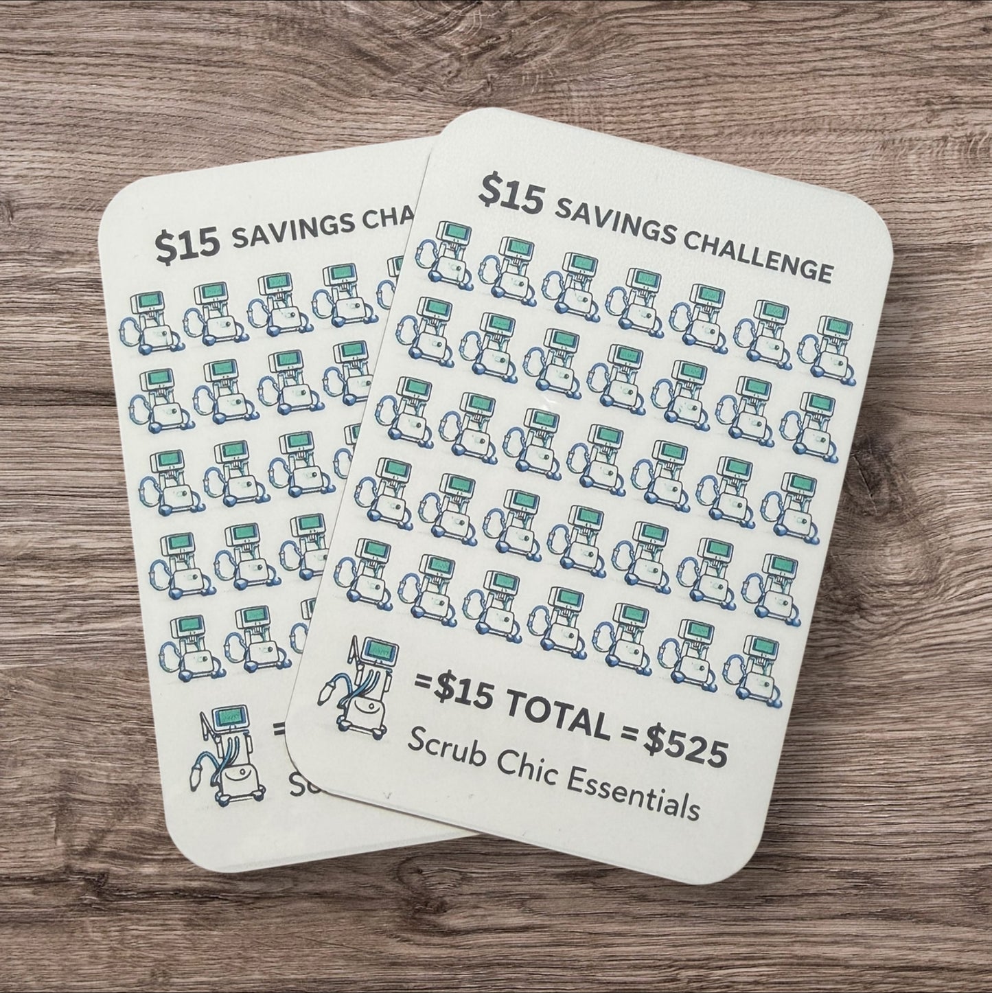 $15 VENTILATOR MINI SAVINGS CHALLENGE