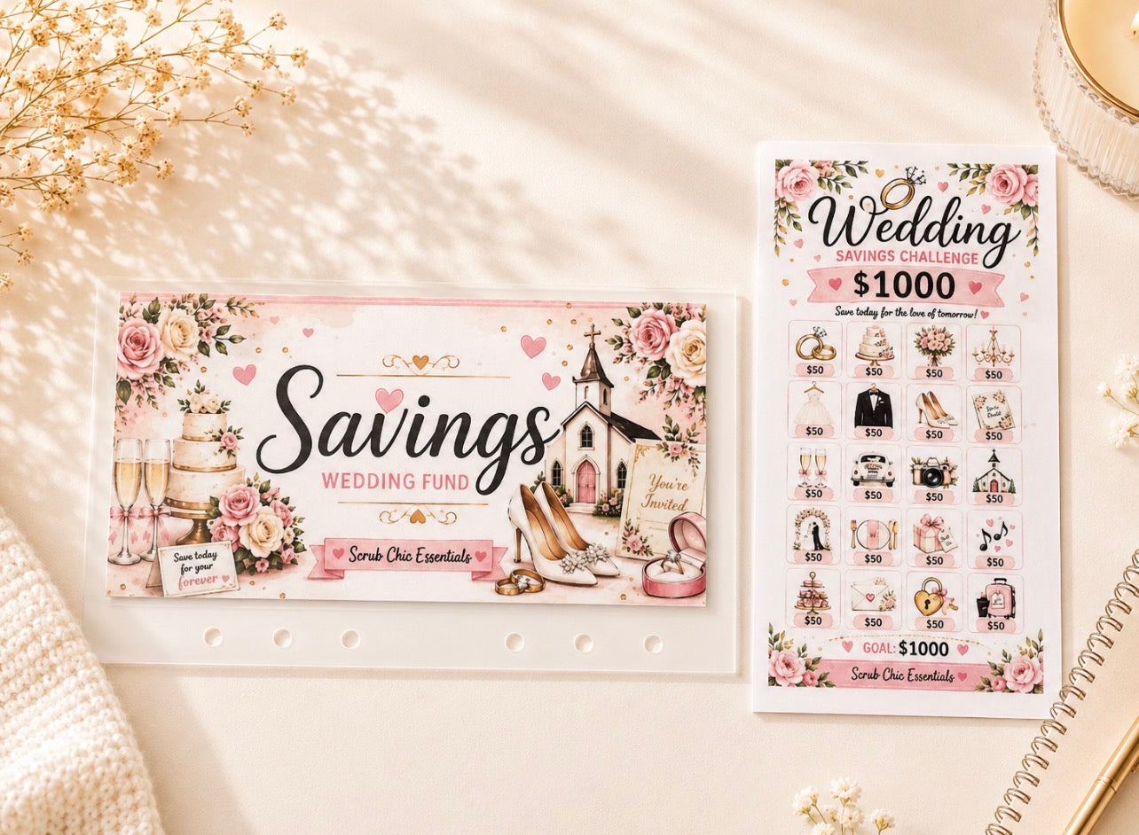 WEDDING SAVINGS CHALLENGE SET
