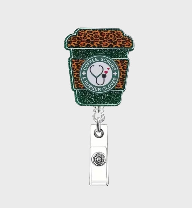 LETS GET COFFEE BADGE REEL