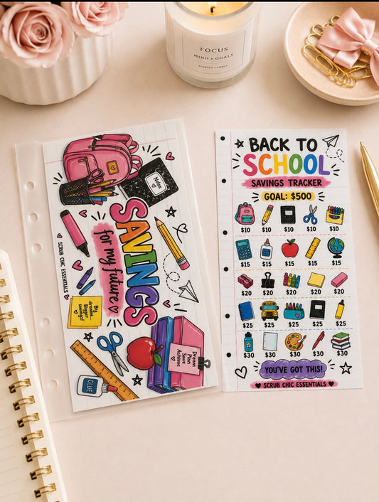 BACK TO SCHOOL SAVINGS CHALLENGE SET