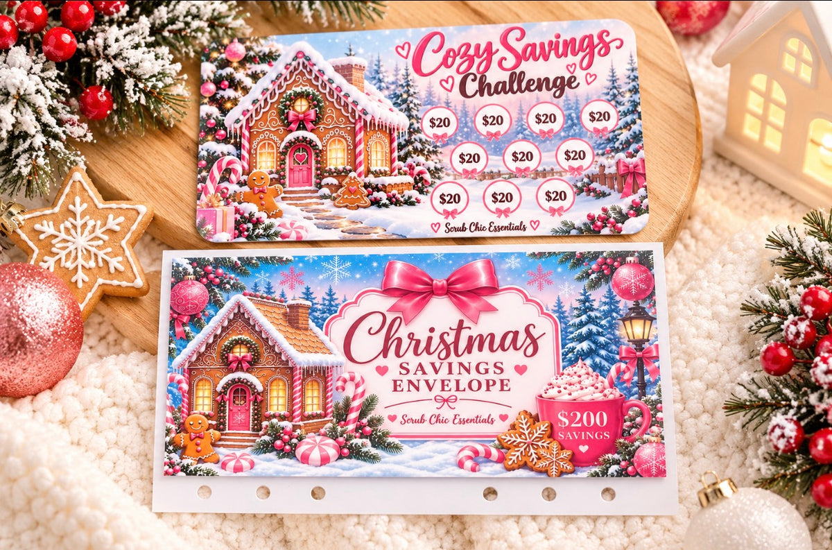 CHRISTMAS SAVINGS CHALLENGE SET