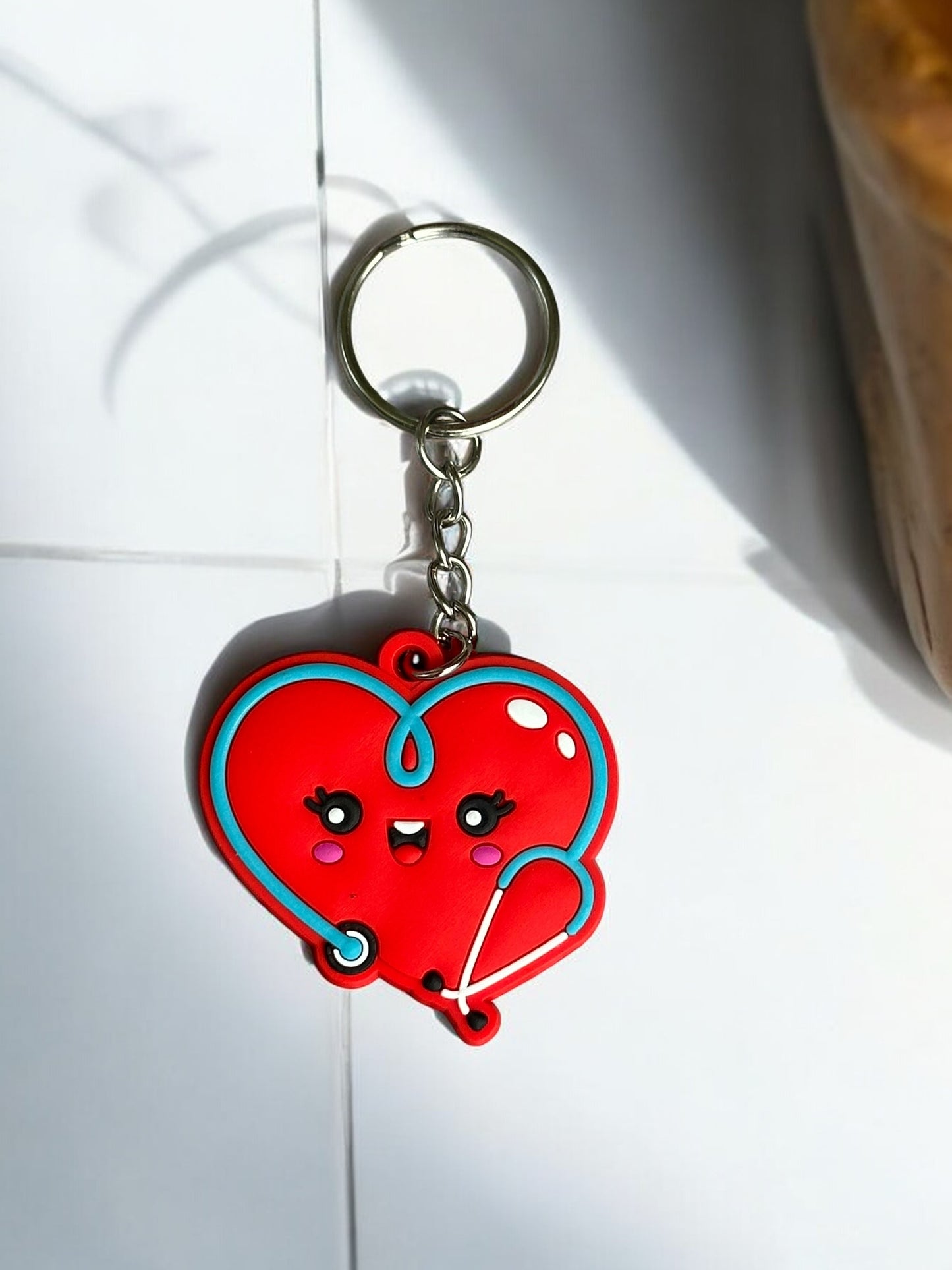 CUTE HEART KEYCHAIN