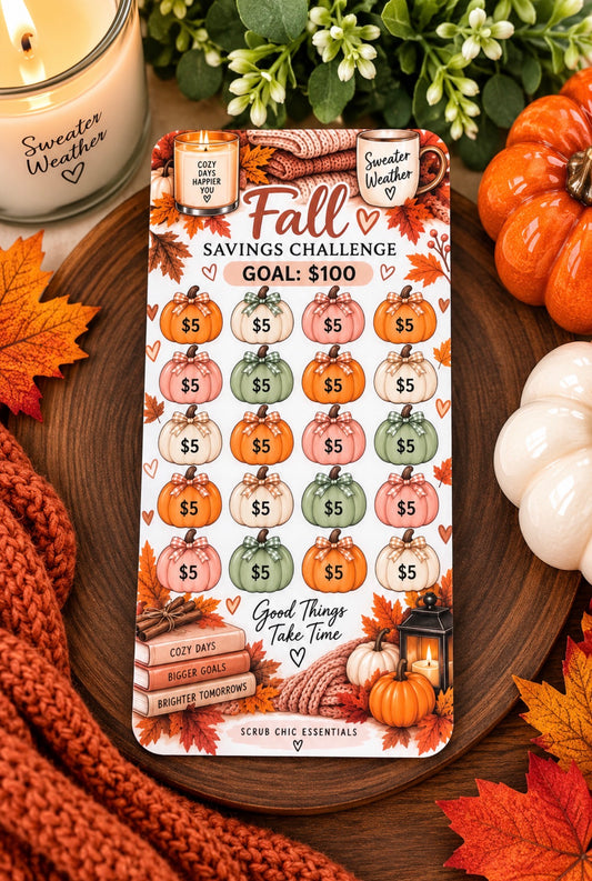 $100 FALL SAVINGS CHALLENGE