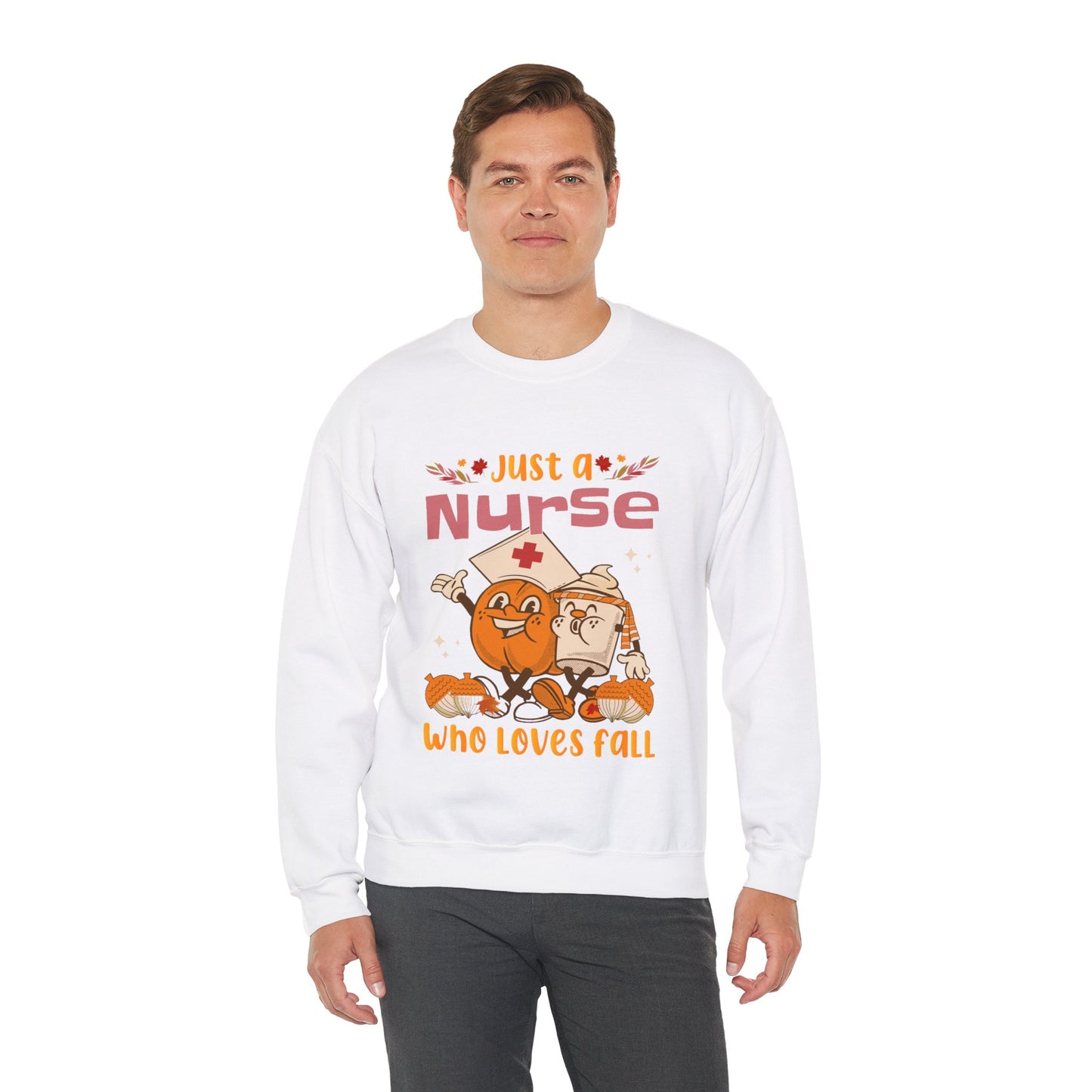 NURSES LOVE FALL SWEATSHIRT