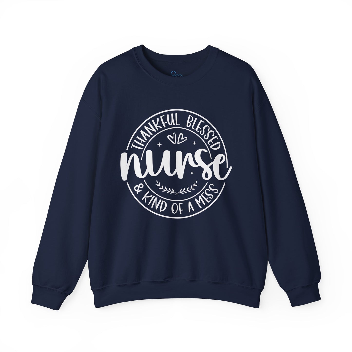 THANKFUL BLESSED NURSE-WHITE PRINT