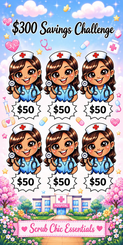 NURSE SAVINGS CHALLENGE-$300