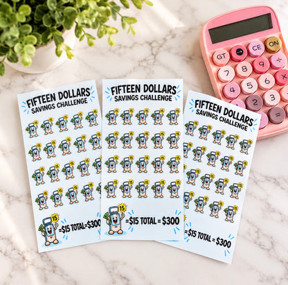 $15 VENTILATOR MINI SAVINGS CHALLENGE
