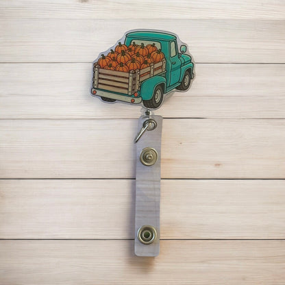 FALL TRUCK BADGE REEL