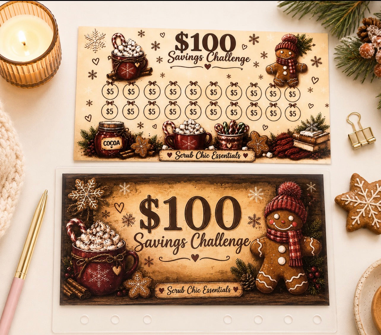 WINTER SAVINGS CHALLENGE SET