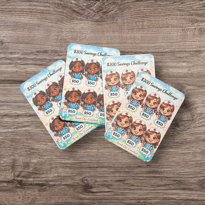 MINI NURSE SAVINGS CHALLENGE-$300