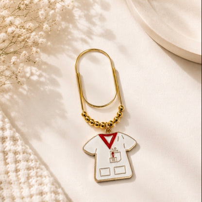NURSE SCRUB PAPER CLIP