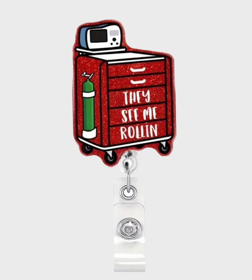 CRASH CART BADGE REEL