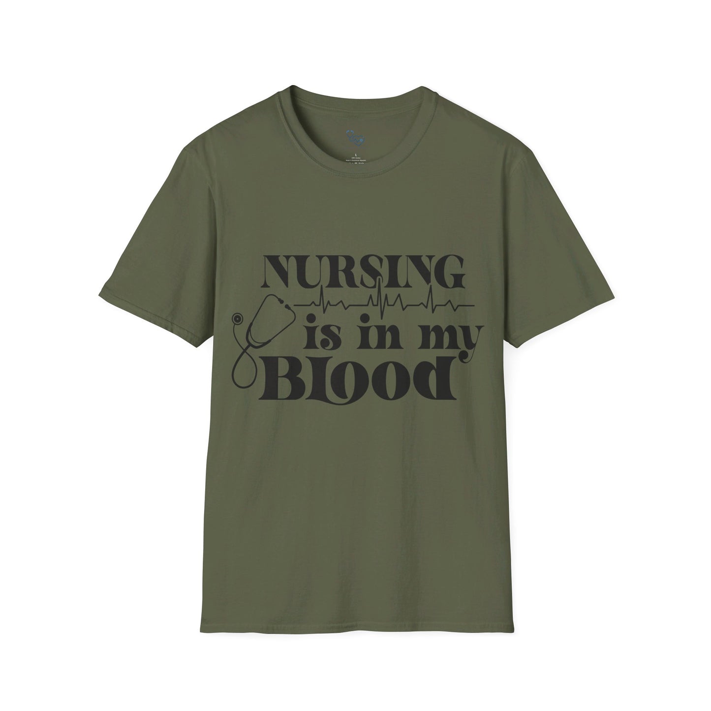 NURSING IS IN MY BLOOD T-SHIRT