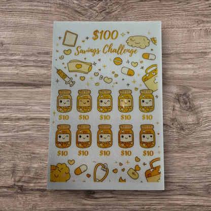 $100 NURSE SAVINGS CHALLENGE