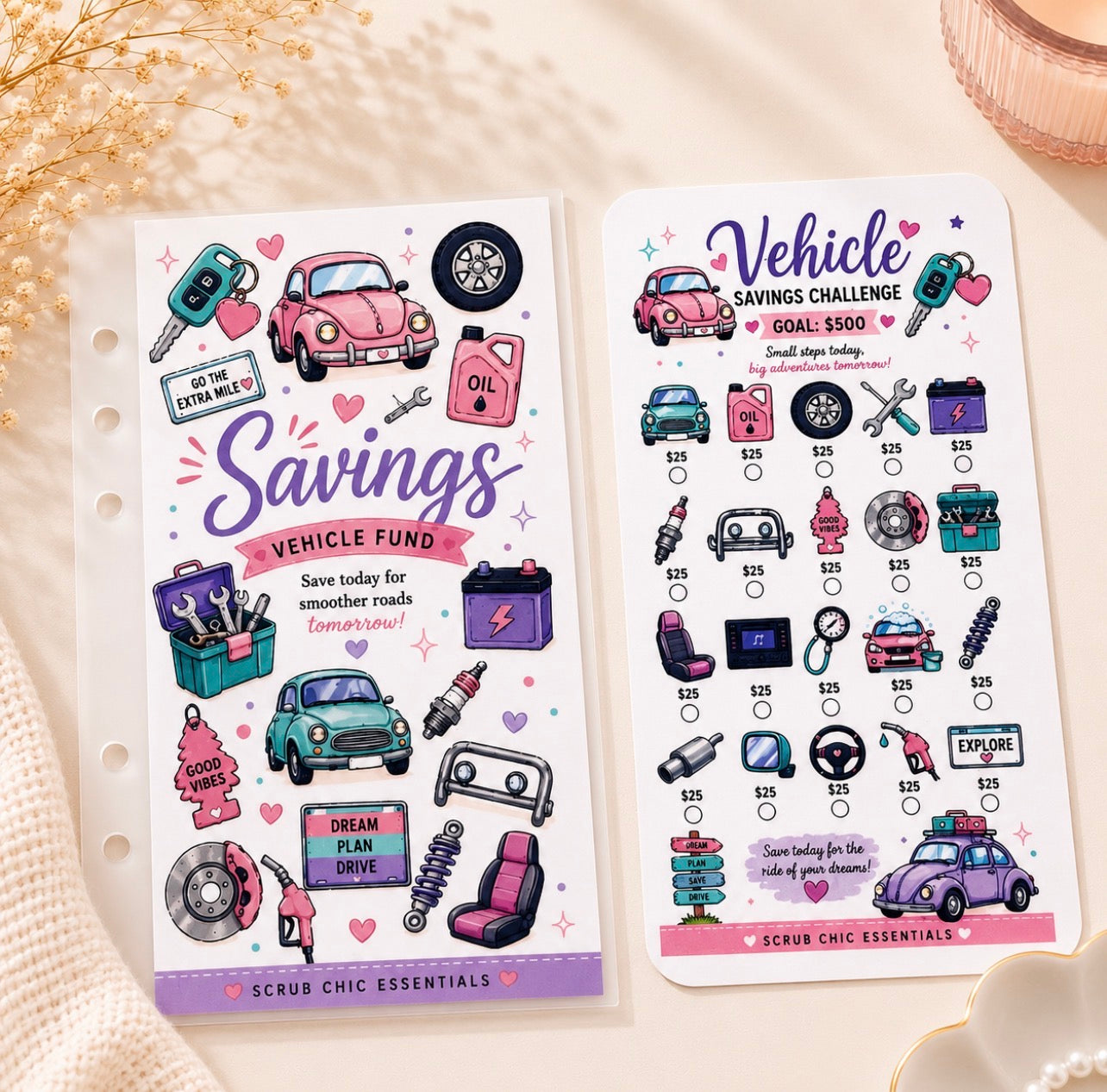 VEHICLE SAVINGS CHALLENGE SET