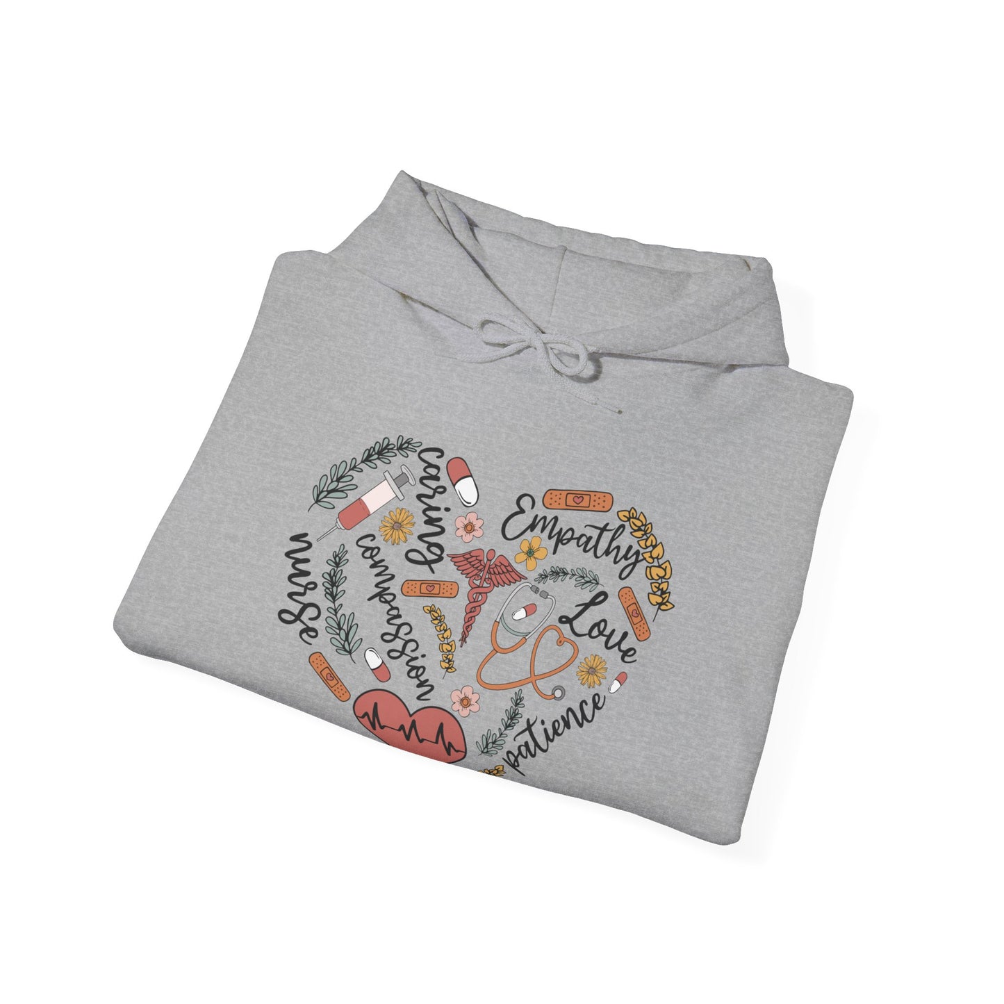 NURSING LOVE HOODED SWEATSHIRT