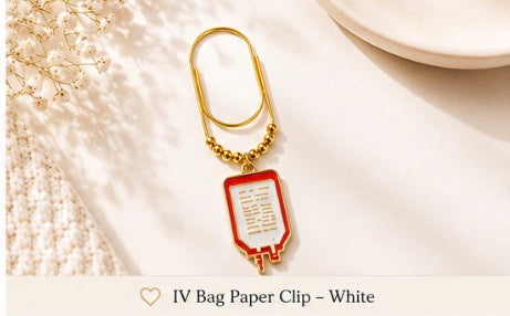 IV BAG PAPER CLIP