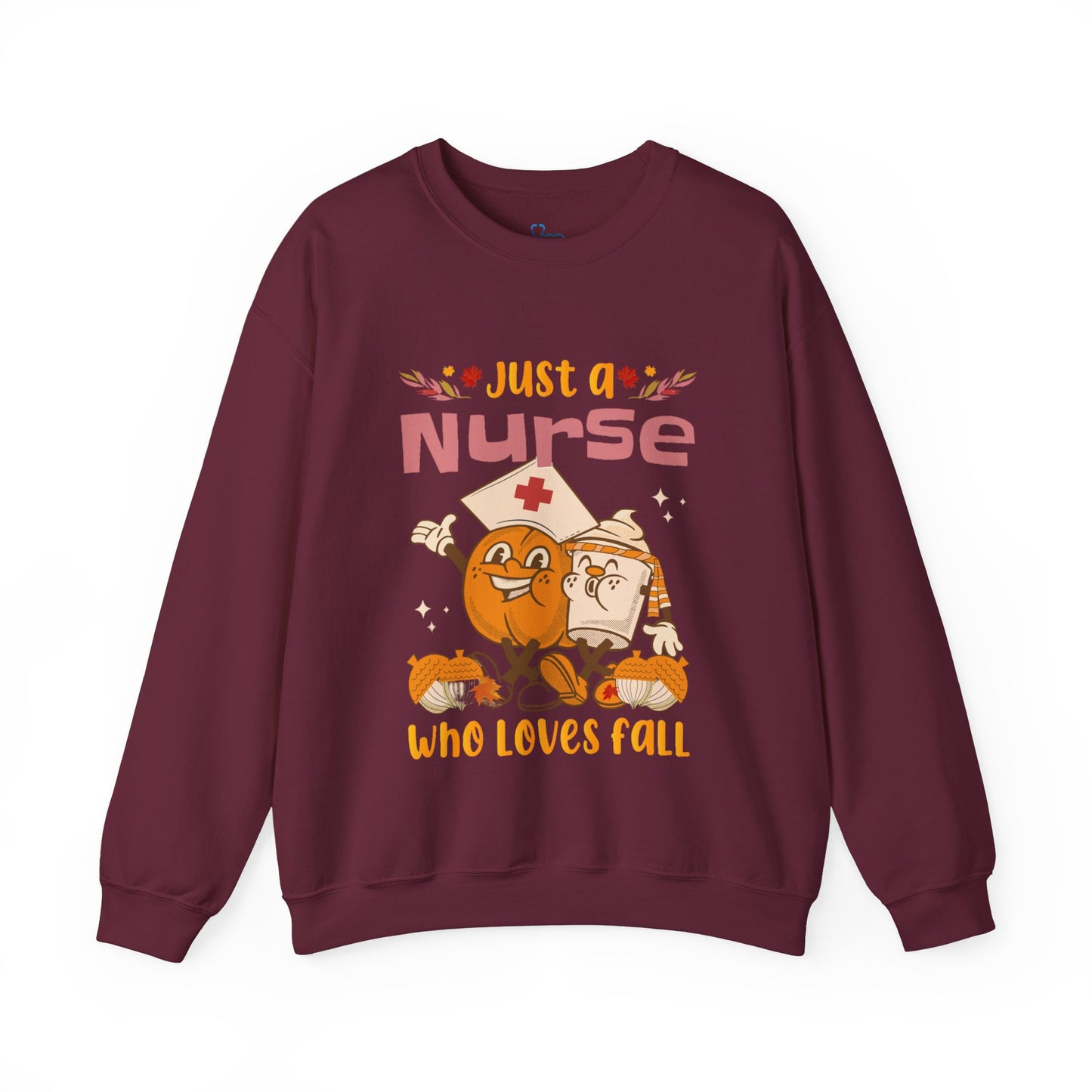 NURSES LOVE FALL SWEATSHIRT