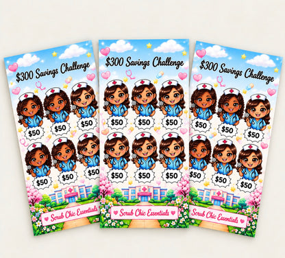NURSE SAVINGS CHALLENGE-$300