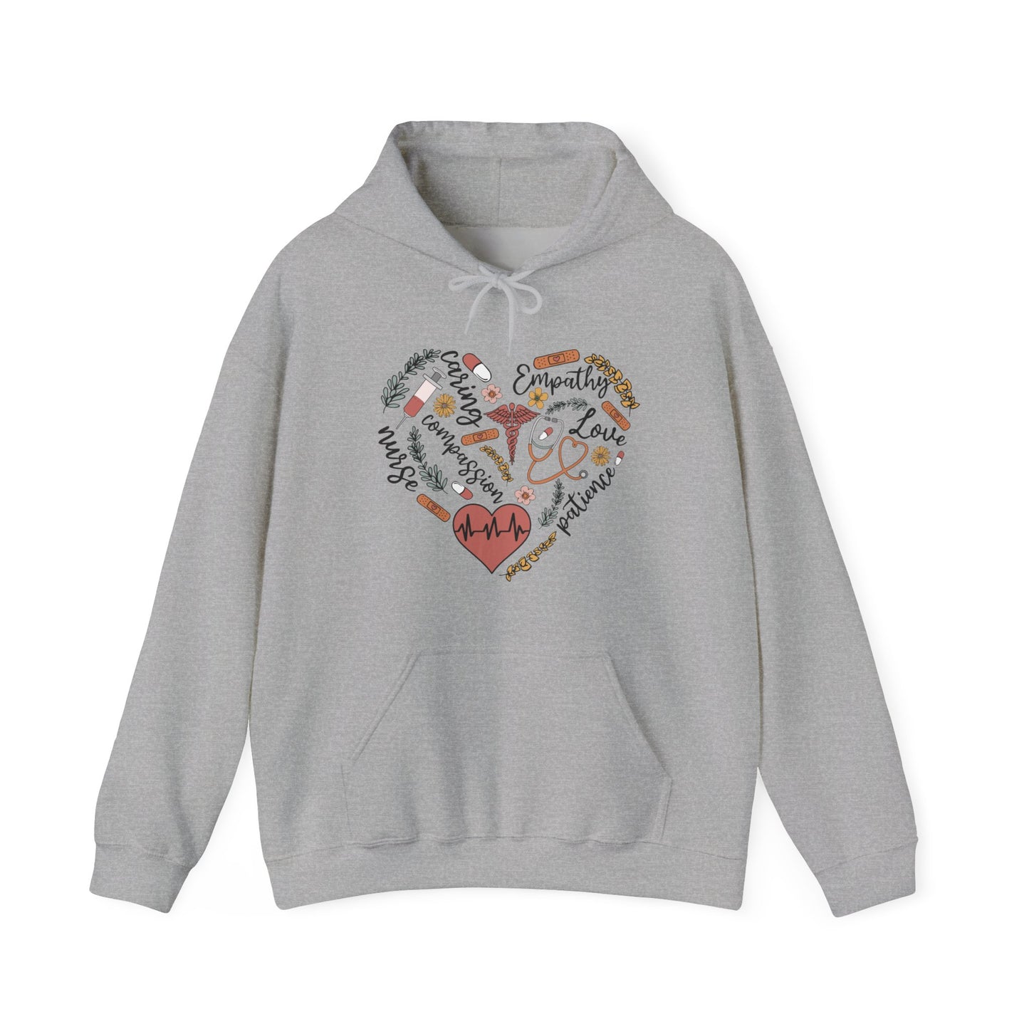 NURSING LOVE HOODED SWEATSHIRT