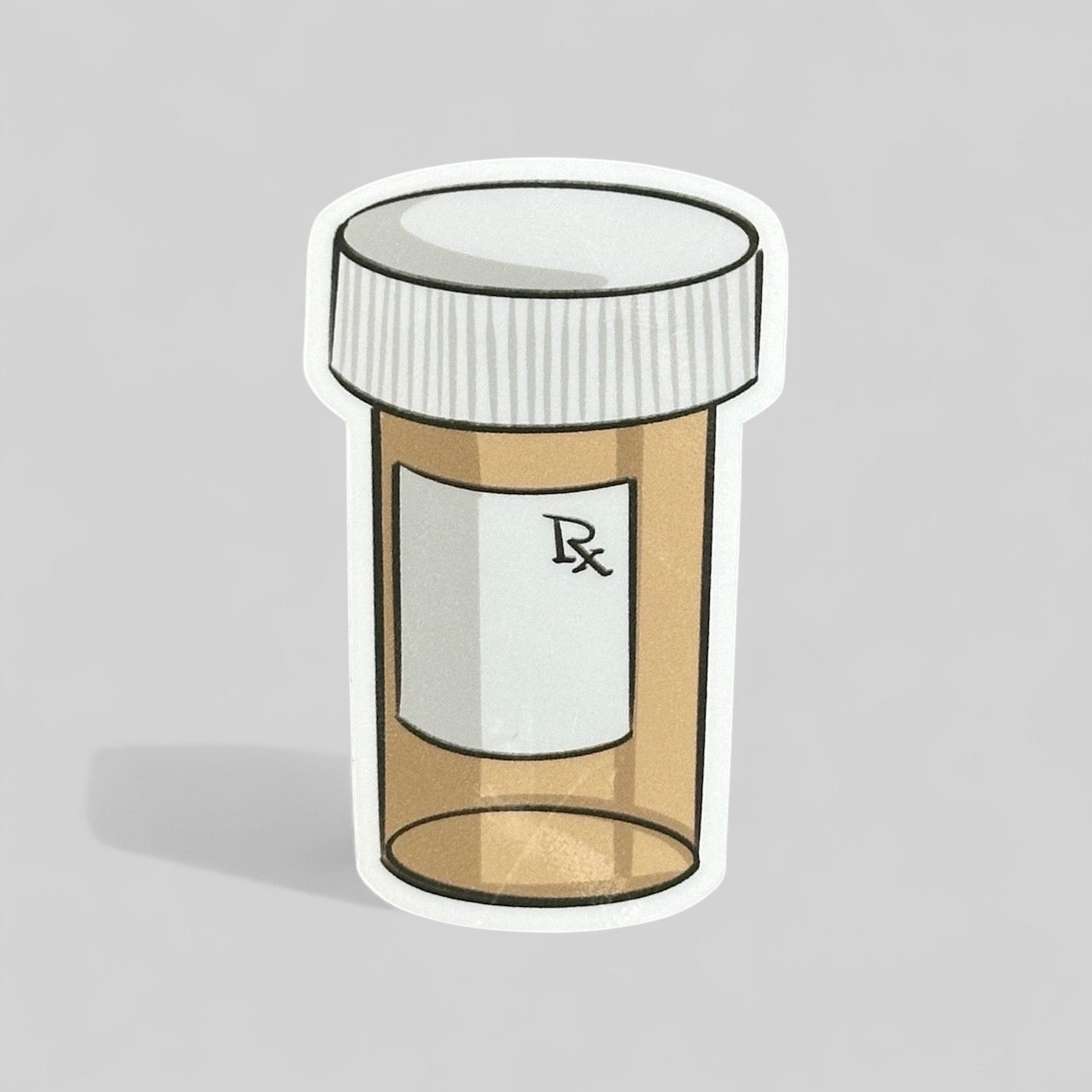 PILL BOTTLE STICKER