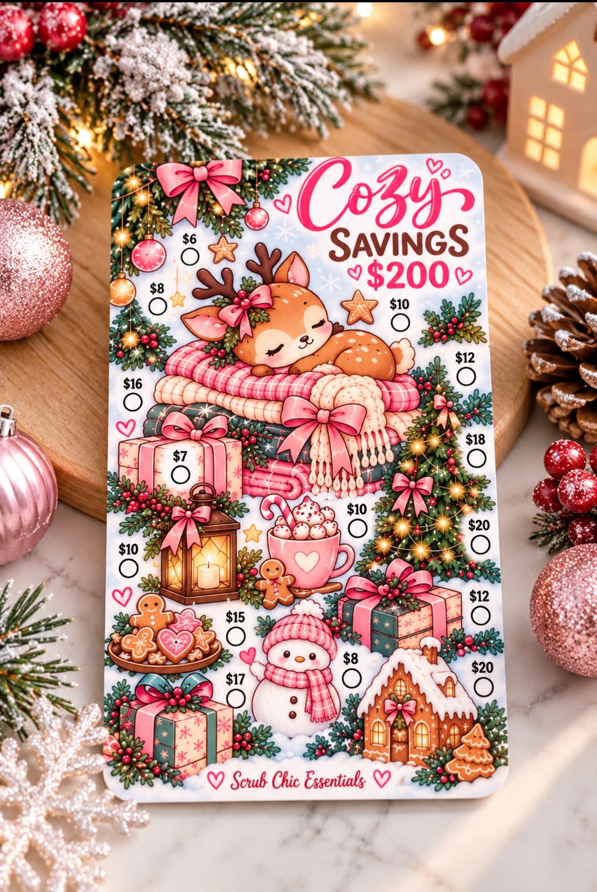 WINTER WONDERLAND SAVINGS CHALLENGE