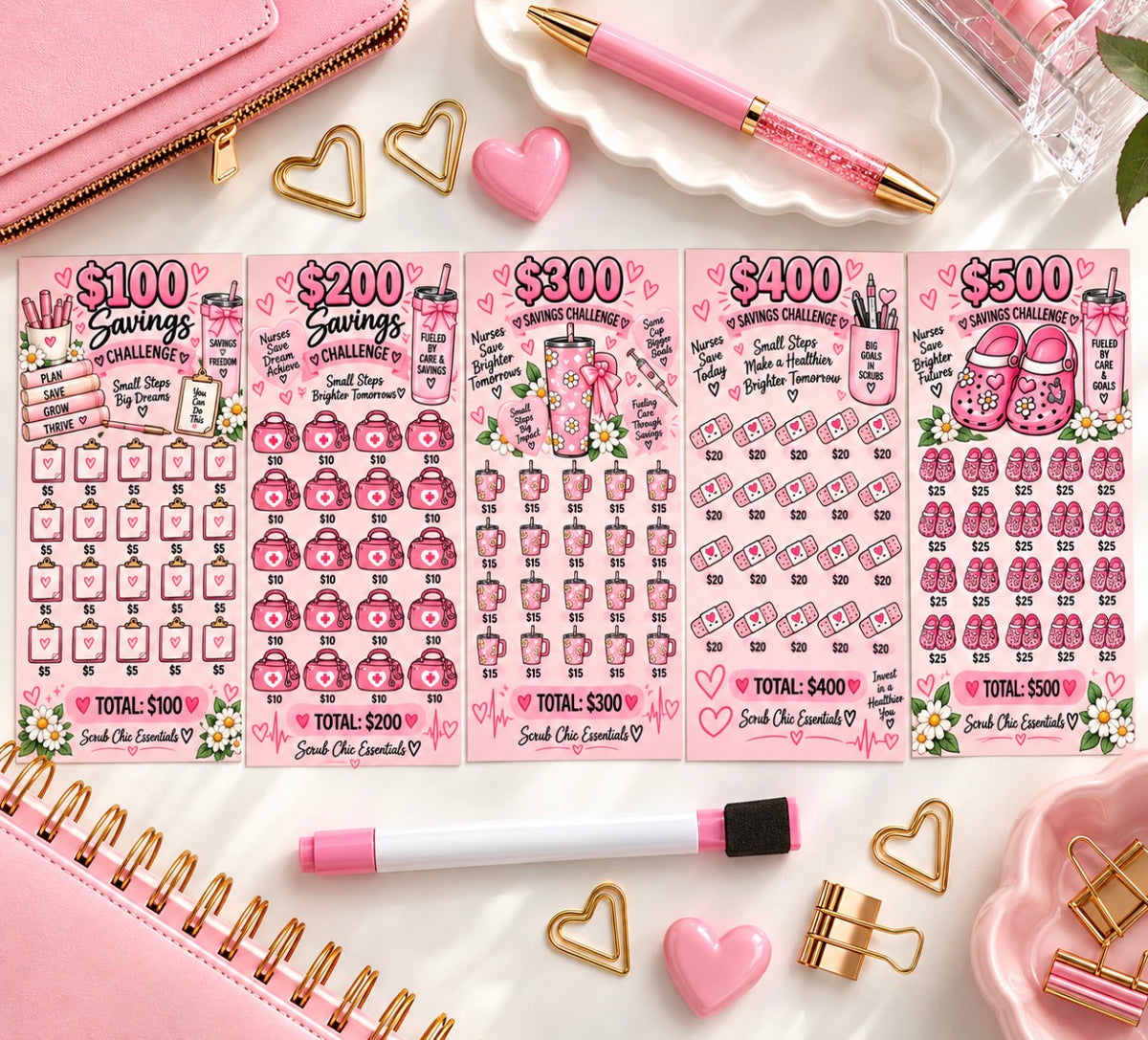 NURSE LIFE SAVINGS CHALLENGE BUNDLE